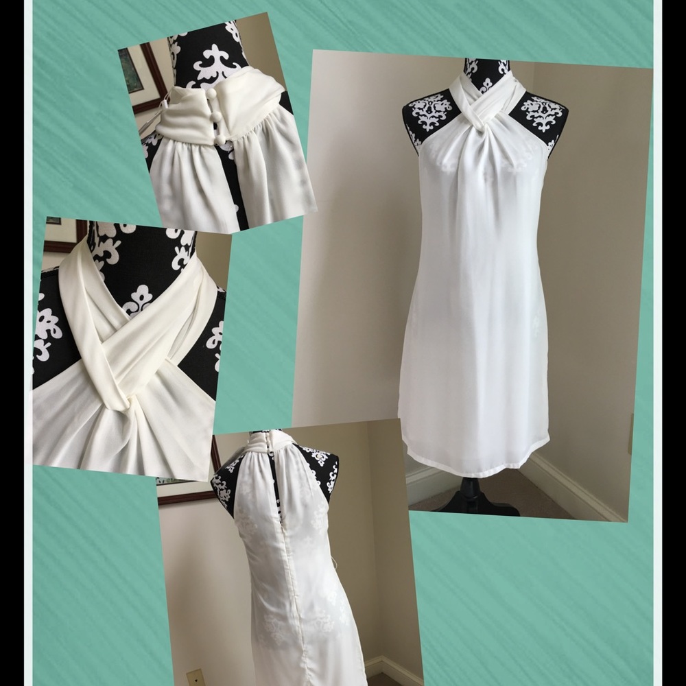 🔥NWT🔥nico LA White Sleeveless Dress Size Small